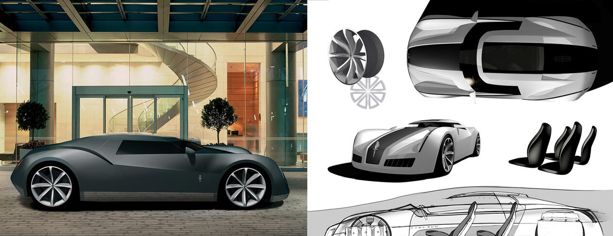 Lincoln - Electric Hybrid Supercar